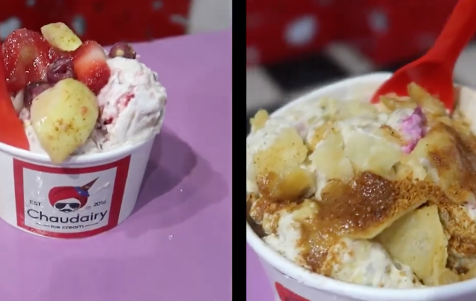 Ice Cream Shop in Lahore Comes Up With Bizarre Combinations And Social